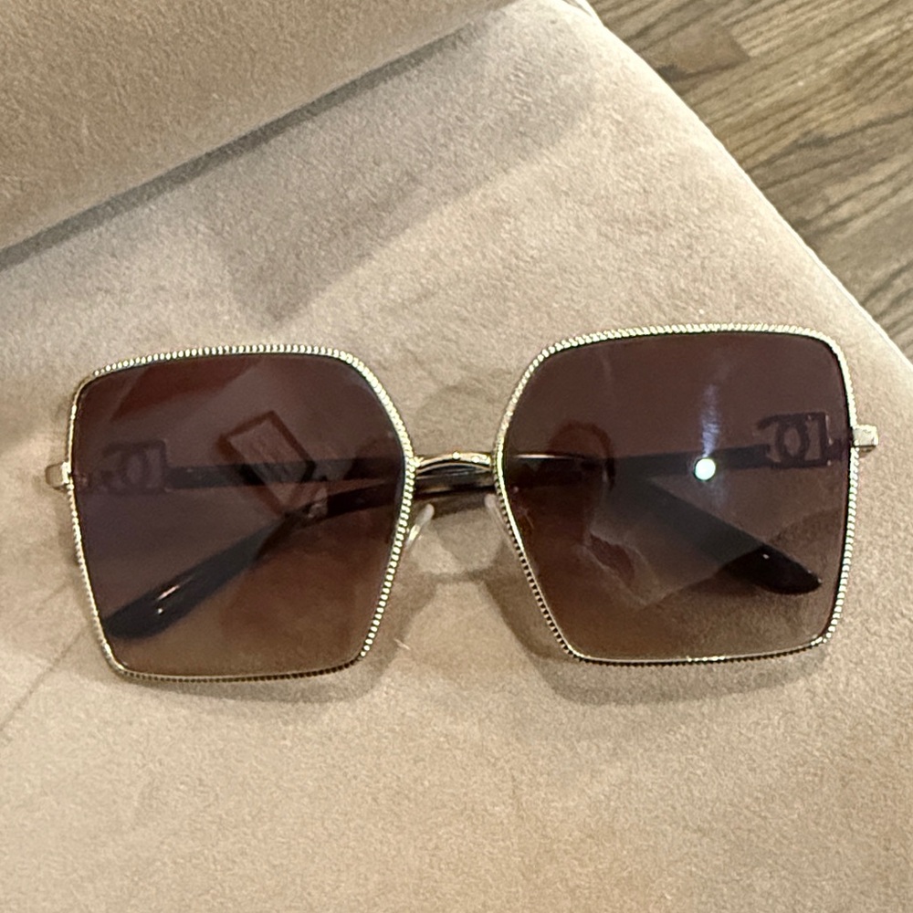 Dolce & Gabbana DG 2279 Gold and Brown Sunglasses